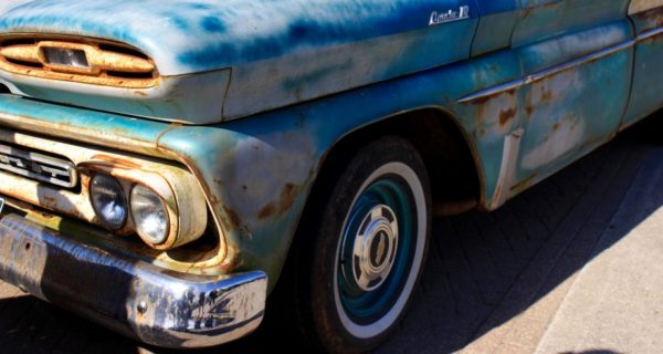 Palm Sunday: The Adventure Begins Over There by Mr. Gomez’ Pickup Truck