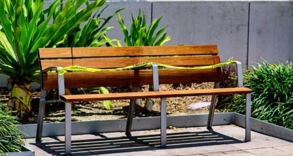 Yellow Caution Tape at the Last Supper