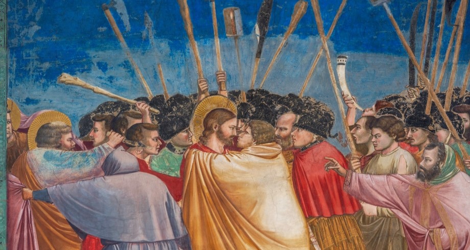 Arrest of Christ by Giotto