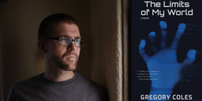 Gregory Coles with Limits Of My World book cover