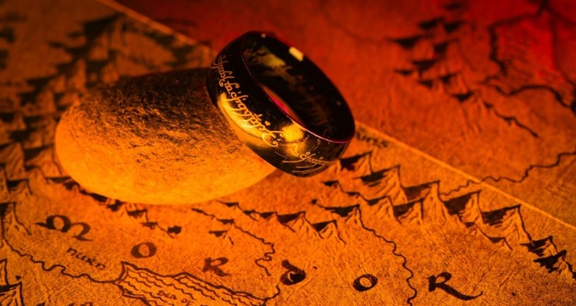 Lord of the Ring with ring on it
