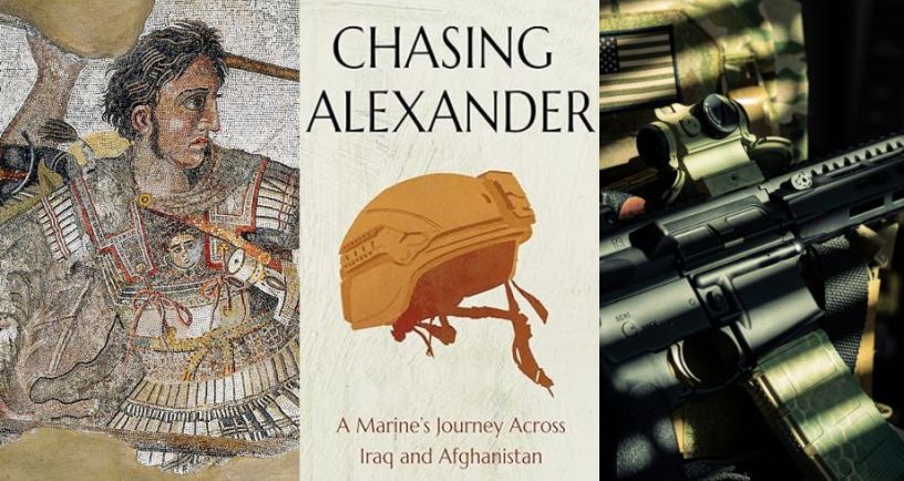 Graphic for book review of Chasing Alexander by Christopher Martin