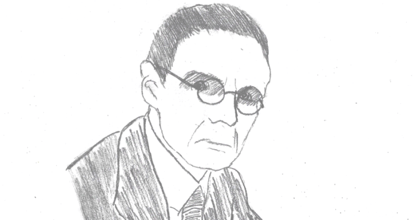 Illustration of Charles Williams Inkling. Artist G. Connor Salter