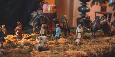 scene of birth of jesus christ