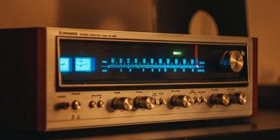 Picture of stereo system. Photo by James Krudop on Unsplash