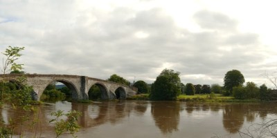 Picture of Stirling Bridge, Stirling, Scotland, by Gabriel Connor Salter. Image as illustration for Louis Littlefair poem "The Plain of Stirling"